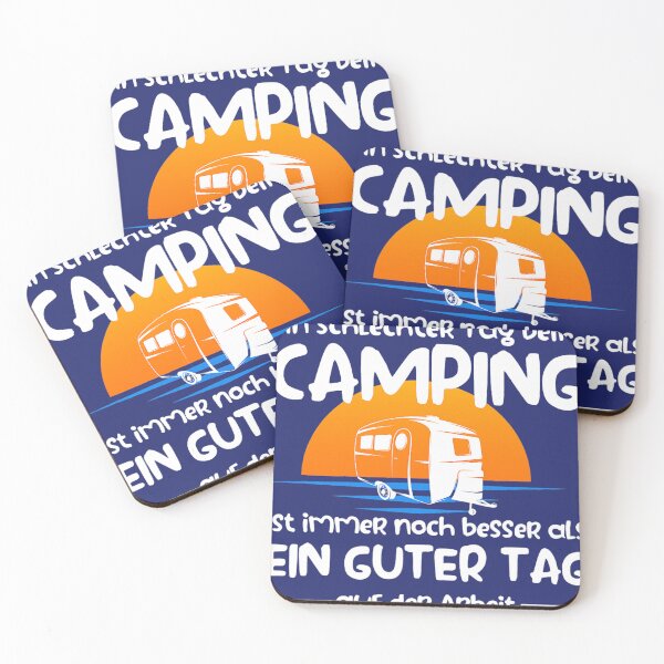 Item preview, Camping Camp A bad day when camping outfit caravan Camper designed and sold by caloudiaminart.