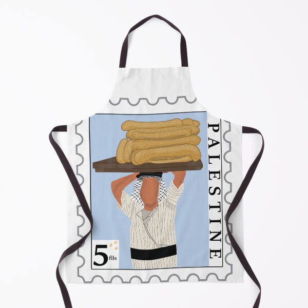 Item preview, Palestinian Amo carrying Kaak Al-Quds  designed and sold by Red Poppy Girl.