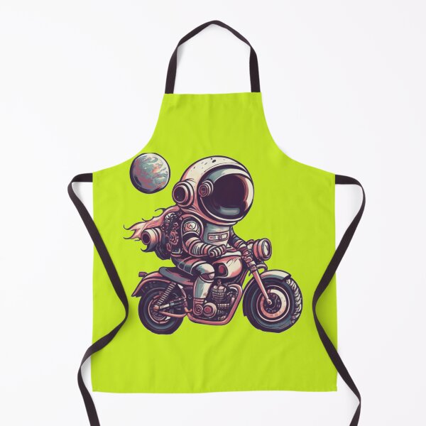 Item preview, astronaut motorbike rider designed and sold by bukajart.