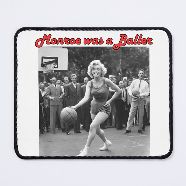 Item preview, Marilyn Monroe Basketball designed and sold by Sheggie-2-Art.