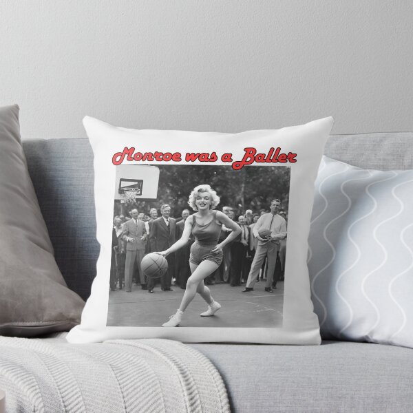 Item preview, Marilyn Monroe Basketball designed and sold by Sheggie-2-Art.