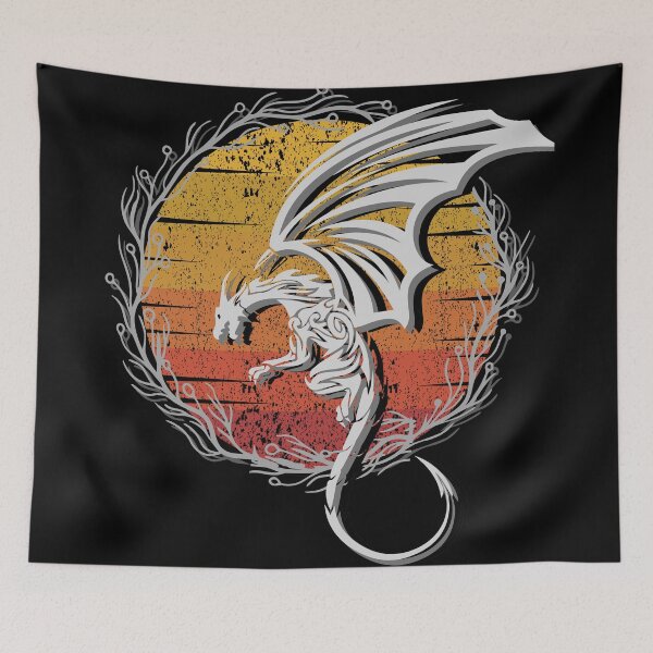 Item preview, Retro Dragon, the Chinese Dragon Of Luck, Retro  designed and sold by abeautifulife.
