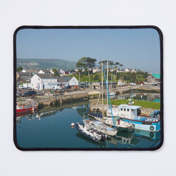 Item preview, Carnlough Harbour in Northern Ireland. designed and sold by Howard  Boyd.