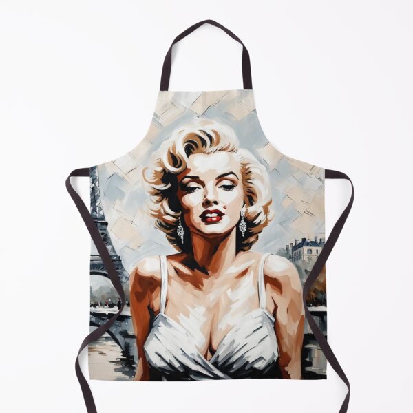 Item preview, Marilyn Monroe in Paris with Eiffel Tower and River Seine designed and sold by JackFreestone.