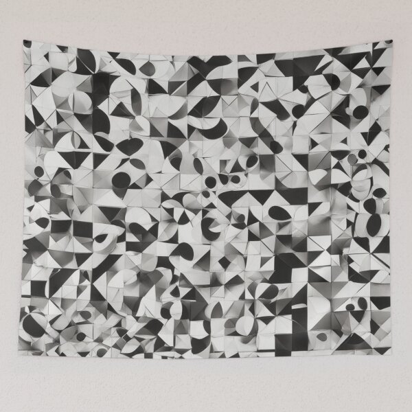 Item preview, Playful Geometric Shapes Art designed and sold by Giorgino-Gio.