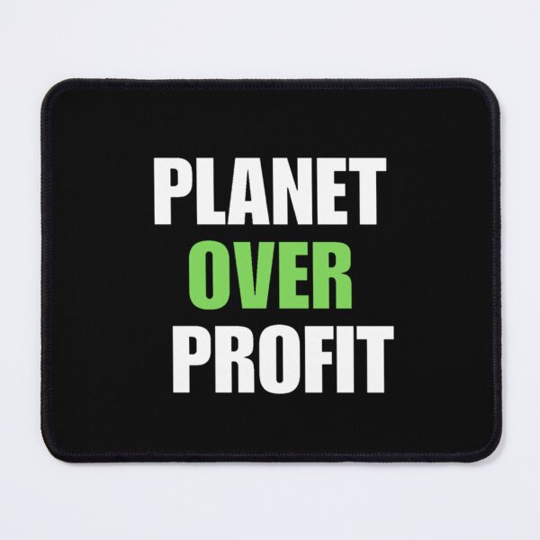 Item preview, Planet Over Profit Earth Day Climate Change Save the Earth Action & Ecology Design designed and sold by aiartzstore.