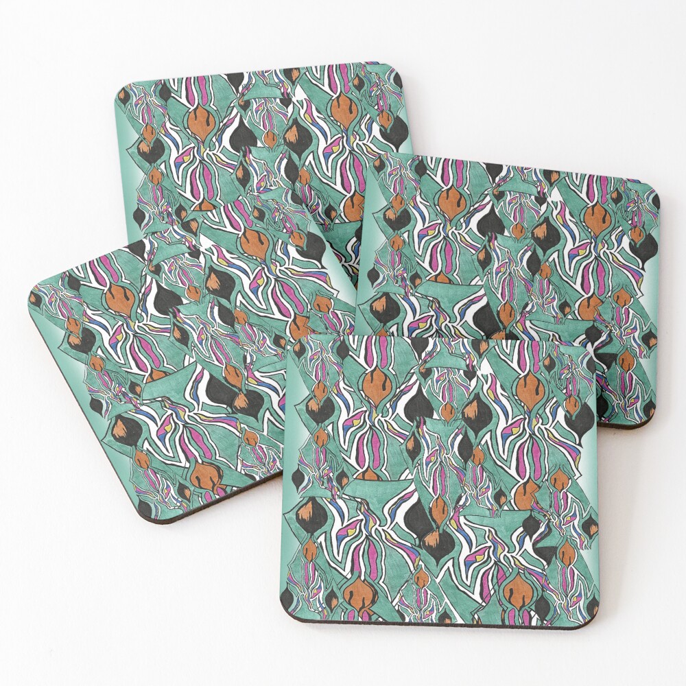 Item preview, Coasters (Set of 4) designed and sold by MI-Artworks.
