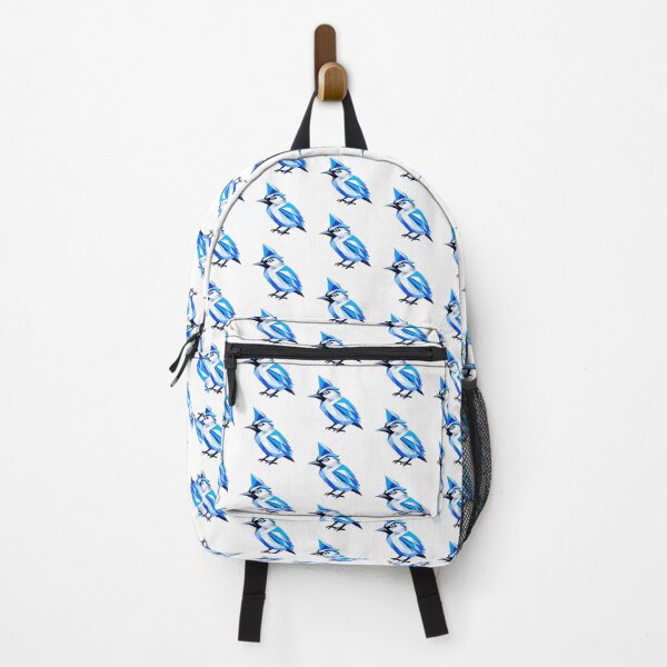 Item preview, Blue Jay Bird Geometric Shaped Artwork designed and sold by Geonimalia.