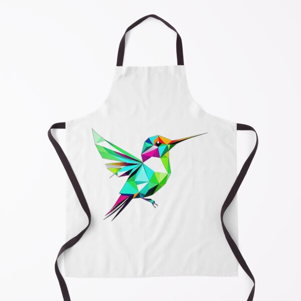 Item preview, Humming Bird Geometric Shaped Artwork designed and sold by Geonimalia.