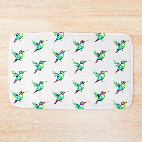 Item preview, Humming Bird Geometric Shaped Artwork designed and sold by Geonimalia.