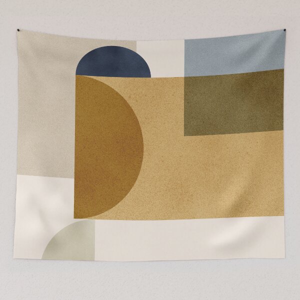 Item preview, Abstract Geometrical Minimal Art 03, Boho Illustration Drawing designed and sold by Vesuvik-Designs.