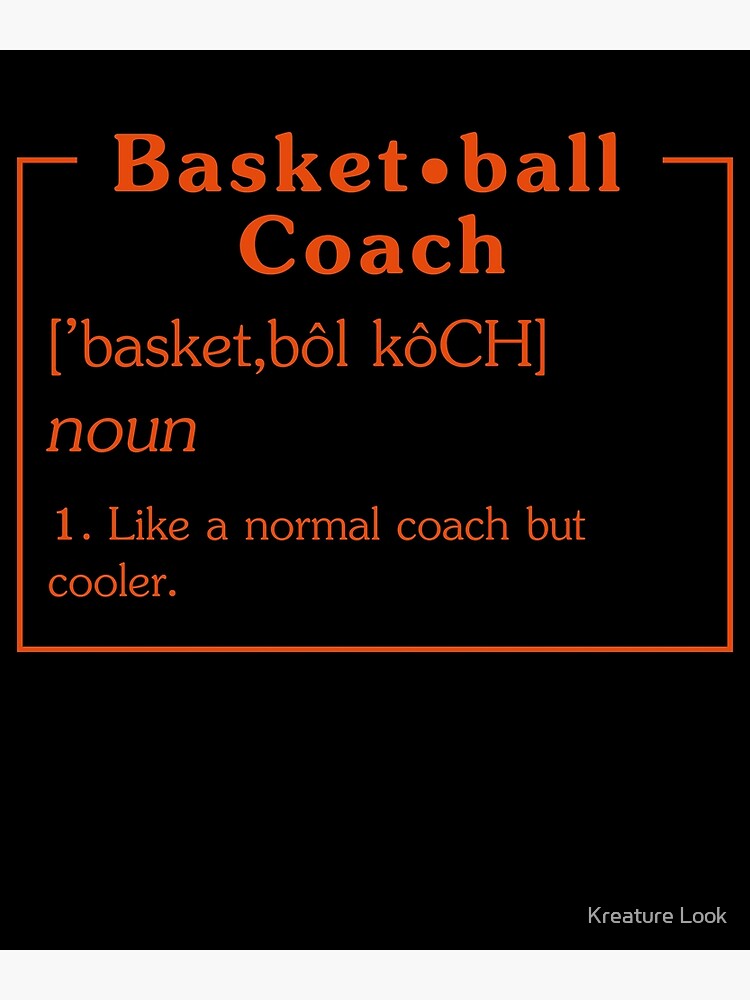 "Basketball Coach Definition basketball shirt basketball coach gift