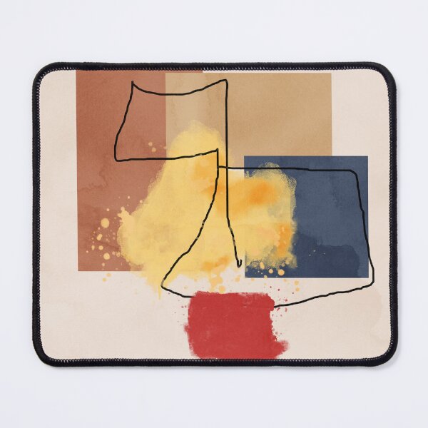 Item preview, Abstract Digital Watercolor Painting 03, Modern Boho Digital-Painting designed and sold by Vesuvik-Designs.