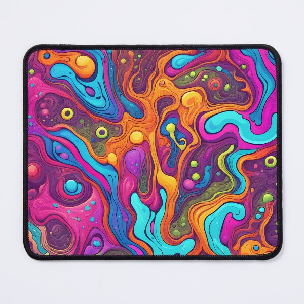 Item preview, Psychedelic Neon Liquid Paint Splash designed and sold by TheArtOfPat.