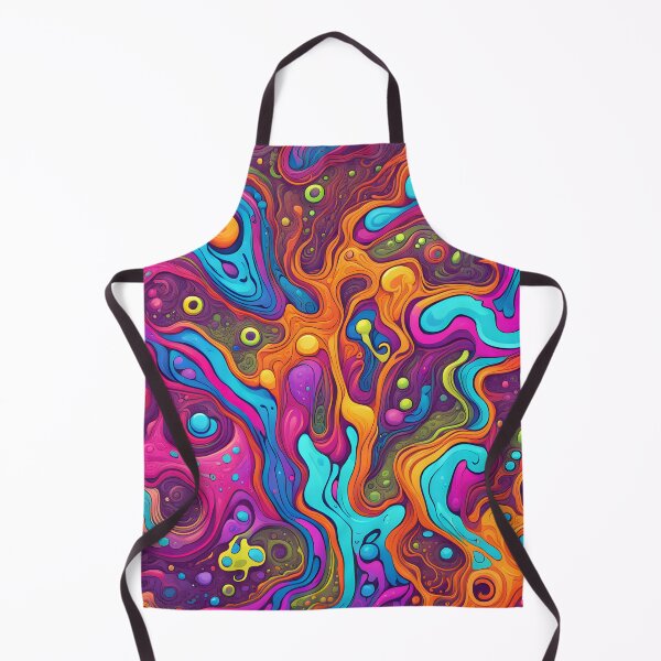 Item preview, Psychedelic Neon Liquid Paint Splash designed and sold by TheArtOfPat.