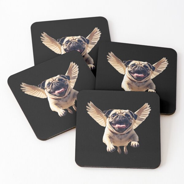 Item preview, Flying Pug designed and sold by FatCatStudios.