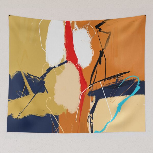 Item preview, Abstract Digital Watercolor Painting 02, Modern Minimal Digital Painting designed and sold by Vesuvik-Designs.