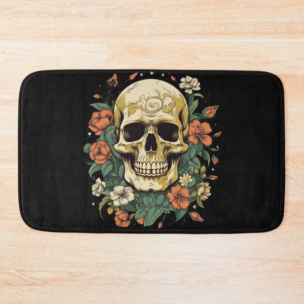 Item preview, American Traditional Skull designed and sold by Goku Creations.