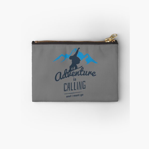 Item preview, Snowboarding Adventure is Calling, and I Must Go: Snowboard Winter Sports designed and sold by artworkathome.