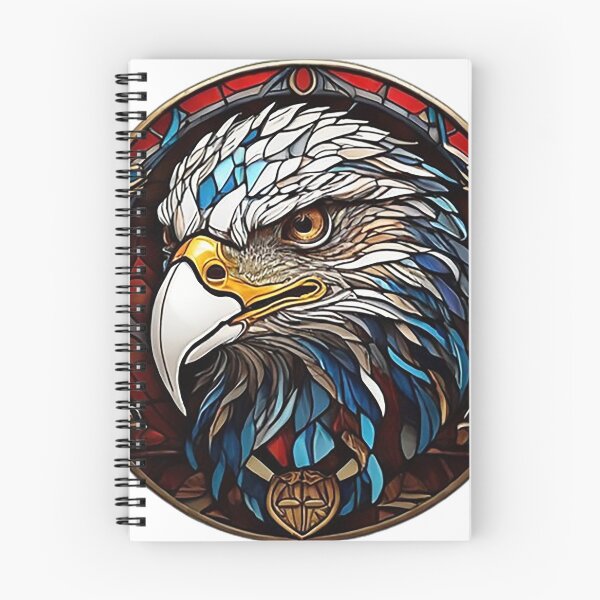Item preview, Stained Glass Eagle designed and sold by likbatonboot.