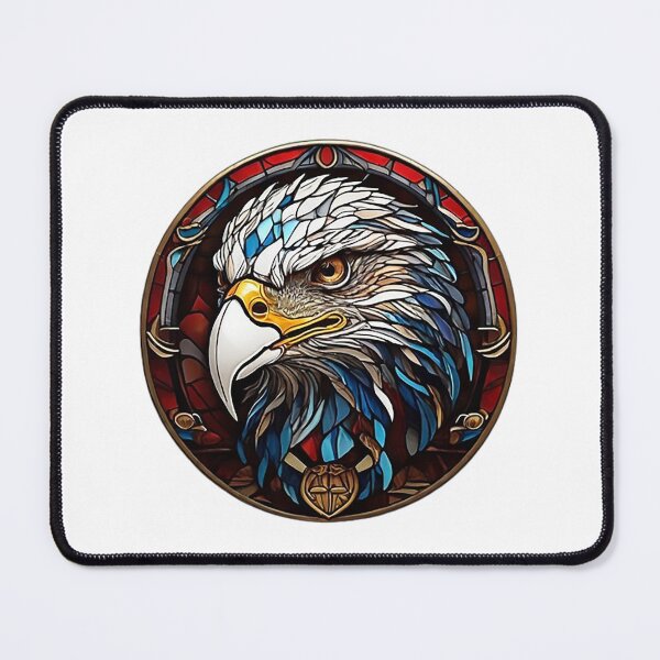 Item preview, Stained Glass Eagle designed and sold by likbatonboot.