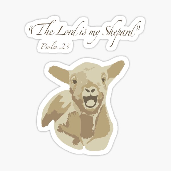 Item preview, Psalm 23 Shepard Print  designed and sold by Godfidencefaith.