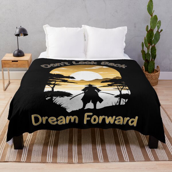 Item preview, Samurai Sunrise: "Don't Look Back, Dream Forward" designed and sold by LthrDaddyBear.