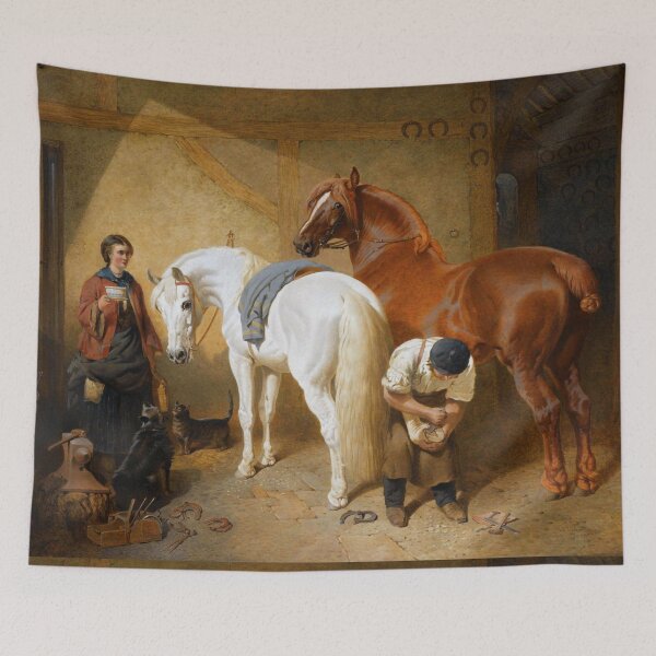 Item preview, John Frederick Herring, 1820-1907 Royaume-Uni | horse painting, Horse Racing, Hunting Dogs designed and sold by HobertShoop.