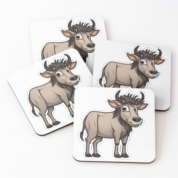 Item preview, Highland Cow Portrait Majestic Beauty in Monochrome 4 designed and sold by PatternXS.