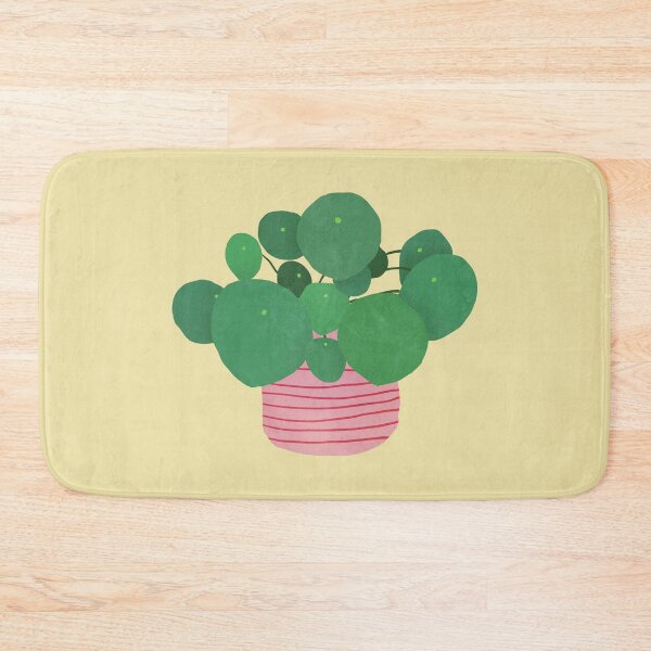 Item preview, pilea interior plant buttermilk yellow designed and sold by alienrabbit.