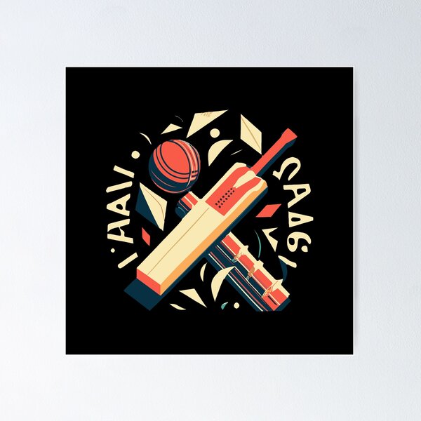 Item preview, Cricket - team sport designed and sold by desinganddecor.