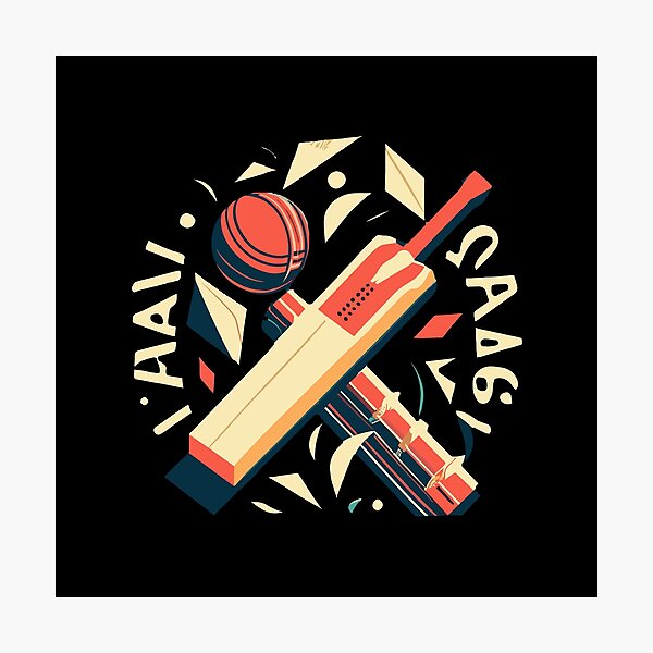 Item preview, Cricket - team sport designed and sold by desinganddecor.