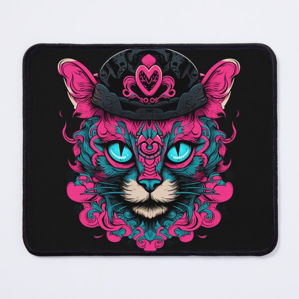 Item preview, American Traditional Mystical Cat designed and sold by Goku Creations.