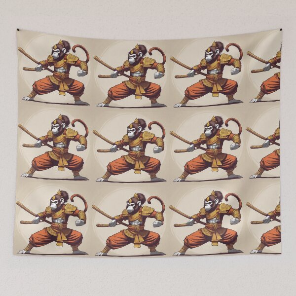 Item preview, monkey king drawing designed and sold by Zelda50.