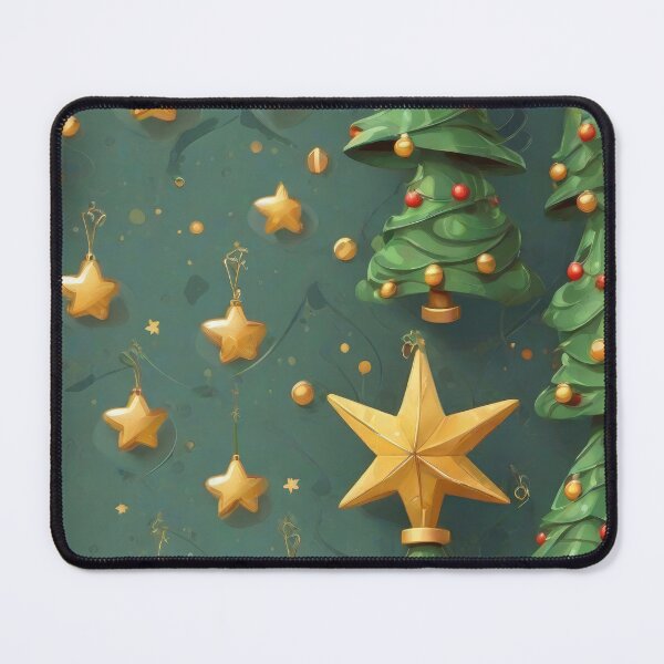 Item preview, Seamless Christmas tree cartoon designed and sold by PKTPOD99.