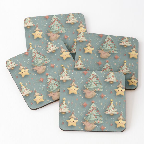 Item preview, Christmas tree cute Pattern  designed and sold by PKTPOD99.