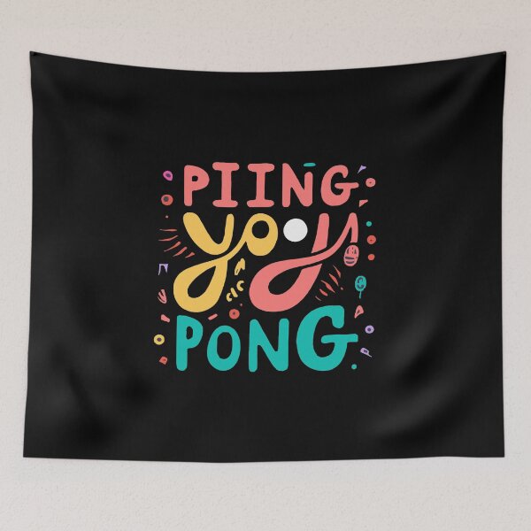 Item preview, Ping pong - racket, net and ball designed and sold by desinganddecor.