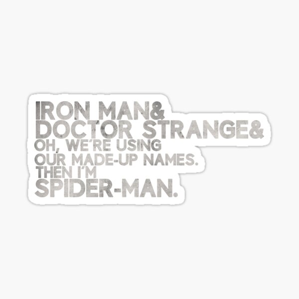 "Superhero names" Sticker for Sale by azubre Redbubble