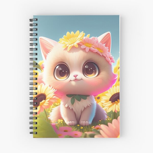 Item preview, Cat Serenity Among Sunflowers designed and sold by CutesyKoala.