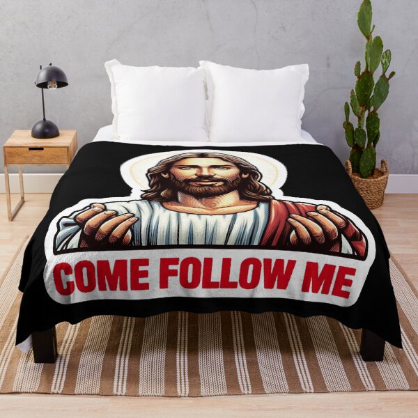 Item preview, Come Follow Me meme Jesus Christ My Lord My Savior designed and sold by plushism.
