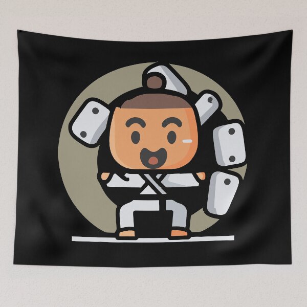 Item preview, Karate - fighting and belt designed and sold by desinganddecor.