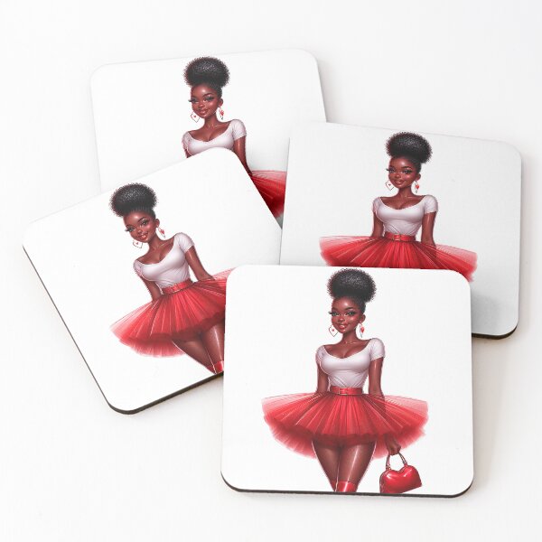Item preview,  Valentine´ s Day Afro American Girl Design, Valentine Day Woman, Love Design designed and sold by gabrielakrall.
