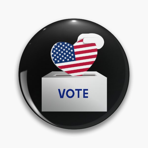 Item preview, Vote with your heart Presidential Election in USA designed and sold by mew2515.