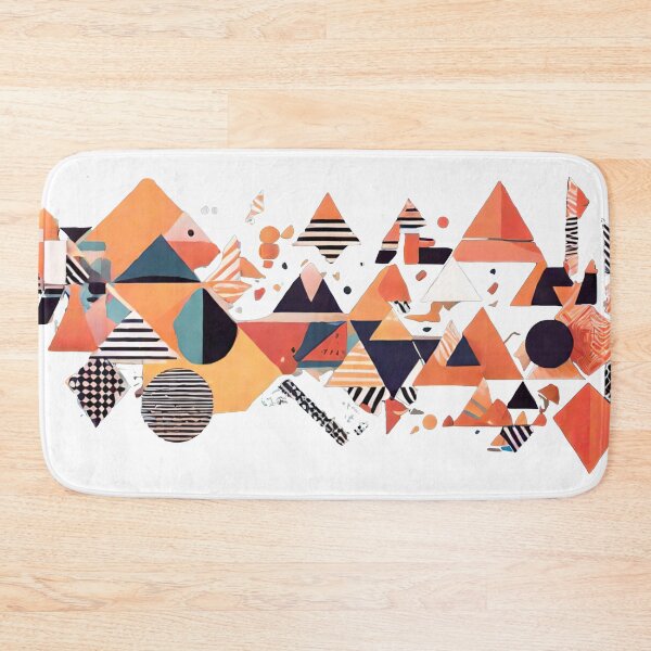 Item preview, Mesmerizing Geometric Abstracts: Shape Composition (280) designed and sold by WASjourney.