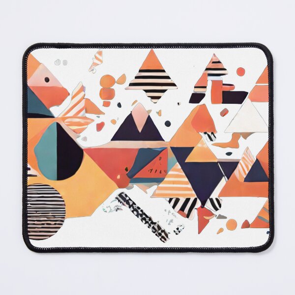 Item preview, Mesmerizing Geometric Abstracts: Shape Composition (280) designed and sold by WASjourney.
