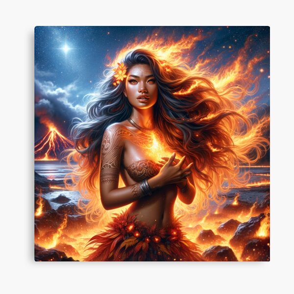 Item preview, Pele: Hawaii Goddess of Fire designed and sold by MoanaGallery.