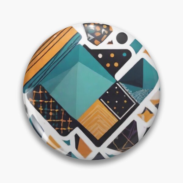 Item preview, Geometric Shapes Unleashed: Abstract Arrangements (283) designed and sold by WASjourney.