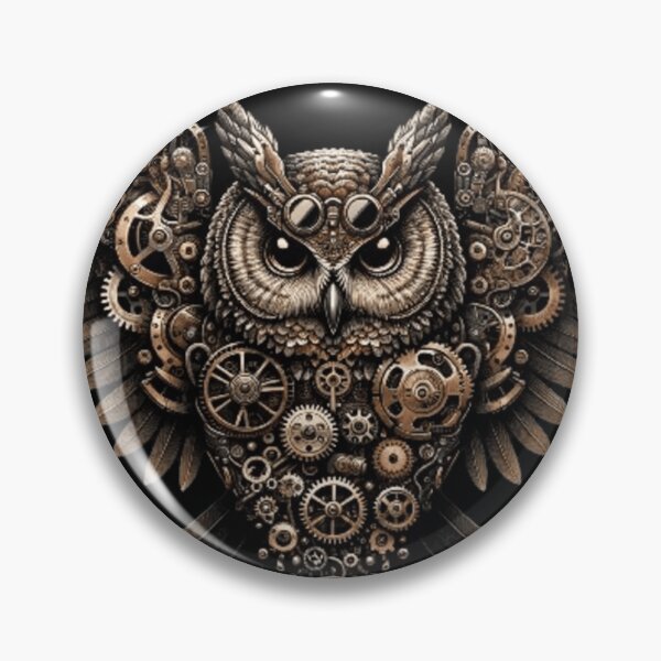 Item preview, Steampunk Owl designed and sold by teetrendzworld.