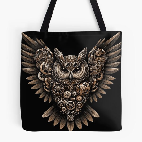 Item preview, Steampunk Owl designed and sold by teetrendzworld.