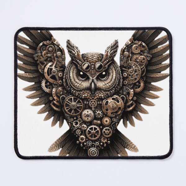 Item preview, Steampunk Owl designed and sold by teetrendzworld.